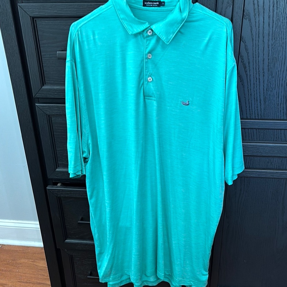 Southern Marsh Green Polo Shirt Classic Style